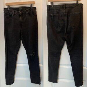 Banana Republic High Rise Skinny Black Jeans Women's Size 10